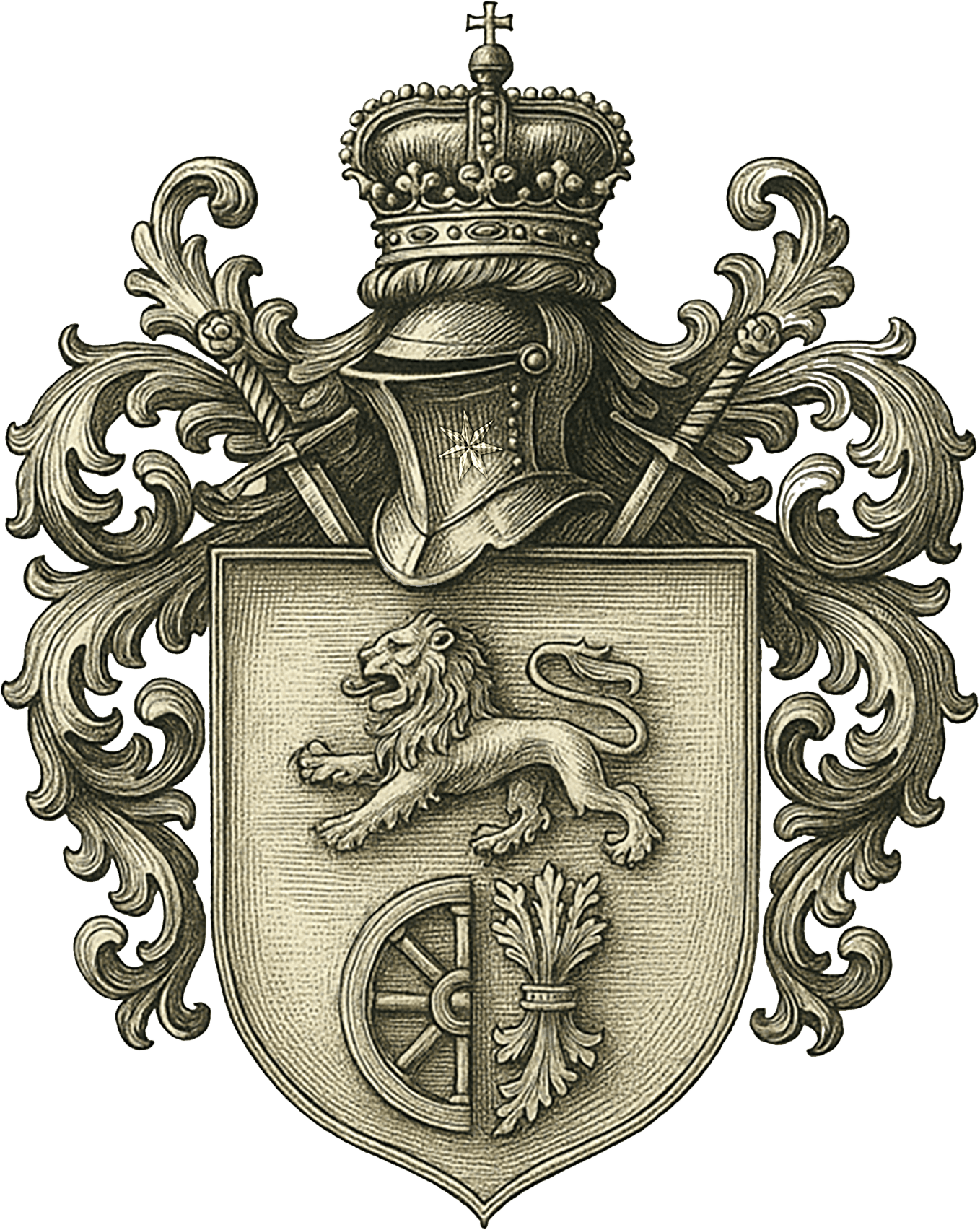 Historisches Wappen der Grafen von Spangenberg